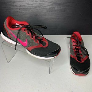 Nike Training Womens 8 Pink/Black/Grey Athletic